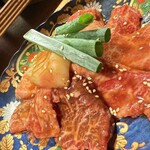 虎ノ門 たれ焼肉のんき - 名物『赤』盛り