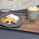 nido - 濃厚レアチーズケーキ　カフェラテ