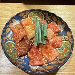 虎ノ門 たれ焼肉のんき - 名物『赤』盛り
