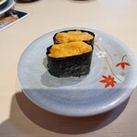 あみもとの里 かがしま - ●うに　792円
最後に幹事さんが注文された

食べてみるとウニの旨味感はあるけれど
好みでない味わいも感じ、軽く苦味感もあり

後味が好みでない味わいだった