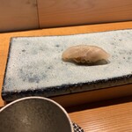 鮨 しゅんぺい - 鮃昆布締め(美味しいです。)