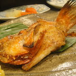 和風花紋 - ２２年キンキ塩焼き