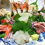 あお山 - 刺身盛り合わせ