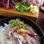 Marusan - 鯵たたき定食　1728円