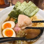 人形町 麺や わたる 大手町パークビルディング店 - 柔らか〜い鶏チャーシュー♪