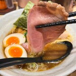 人形町 麺や わたる 大手町パークビルディング店 - 柔らかチャーシュー♪