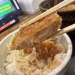 うどん 四方吉 - 【2026.1.20(火)】ささみカツ丼のカツ