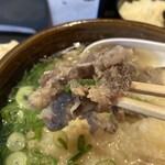 あずみうどん 朝倉店 - 肉とうどんは合う