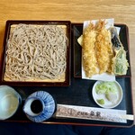 そば処 泉家 - 料理写真:天せいろ（税込み1600円）