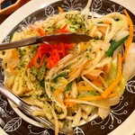 めし処 しぃーしぃー がんがん - 焼きうどんは 塩焼きそば的な感じでコレも美味❣️