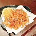 やきとり にしだ場 - 料理写真:川海老唐揚げ 350円