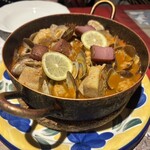 ヴィラモウラ 銀座本店 - アレンテージョ。豚バラが柔らかい