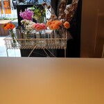 muf 生マフィンと時々､お花｡ - お花を眺めながら頂きました。