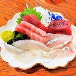 おうちごはん はるね - 刺身の盛り合わせ