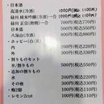 おうちごはん はるね - アルコ－ルメニュ－（2）