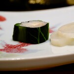 鮨 井上 - 広島菜巻