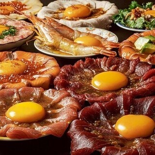 飲める海鮮ユッケフェア！鮮度抜群の海鮮を特製ダレでぜひ♪