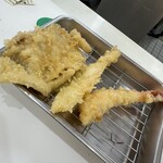 天麩羅処 ひらお - 料理写真:天麩羅 豚 白身 海老
