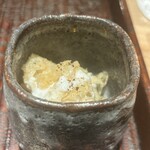 ぬま田 - フグ揚白子ポン酢