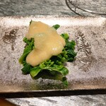 串揚げ 百樹璃座 - 菜の花…早い〜