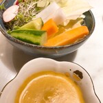 串揚げ 百樹璃座 - このドレッシングが絶妙♡