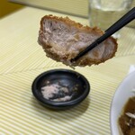 とんかつ檍のカレー屋 いっぺこっぺ - 岩塩も美味しい