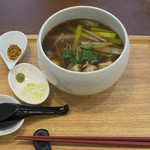 ビーダブリュー カフェ - 広島産牡蠣南蛮そば