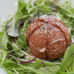 ビーダブリュー カフェ - 完熟焼きトマトの和えそば