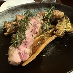 ビストロ・シンバ - ラム肉のステーキ　ローズマリー