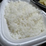 ほっともっと - 熱々柔らかめのご飯