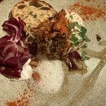 ビストロ・シンバ - 白子にパプリカパウダー