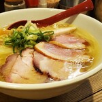 麺屋 翔 - 軍鶏チャーシュー塩