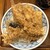 天ぷら心平 - 料理写真:・天丼～内容は ・海老 ・白身魚～かなり肉厚な白身で食べたことのある味だが。。。鯛 ・烏賊 ・かぼちゃ ・えのき