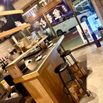 月島蕎麦 - カウンター全8席ご用意しております。
