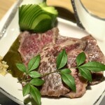 食堂 遊食刻 - 氷見牛昆布締め 3,480日圓（含稅）