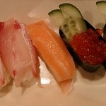 かごの屋 - プレミアムコース（＋500円＋税）のお寿司