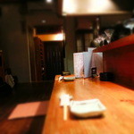 味とく家 - ★カウンターに座るのは初めてである。