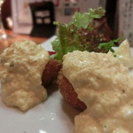 味とく家 - ★帆立の自家製タルタルフライだ～～。まいう～～～