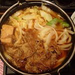 丸亀製麺 - 牛すき鍋うどん