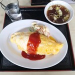 あづまや - オムライス900円