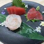 炭火焼 鰻のうな輝 - 三種盛り