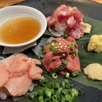 地鶏もも焼き 鳥刺し とりさくせす - 