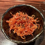 野口太郎 - 金時人参と明太子　ナムルかな