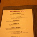 Lobby Lounge - 軽食の他、紅茶などが楽しめる。