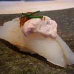 まき田鮨 - ☆かわはぎ肝のせ☆