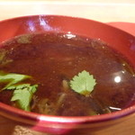 まき田鮨 - ☆赤出汁はアラで☆