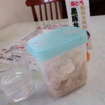 もりやすラーメン - 2013年5月　ニンニクチップ