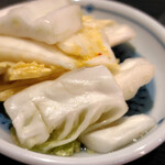 とんかつ こめ山 - お新香