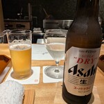 馳走 啐啄一十  - ペアリングあるけどビールも頼んじゃった