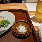 馳走 啐啄一十  - たけのこはお塩で　この少しの塩で筍の旨味が増幅